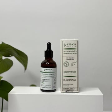 سرم آلفا آربوتین و نیاسینامید هرموس پارساطب شاپ